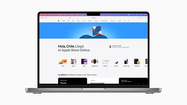 Apple lanza tienda en línea para Chile