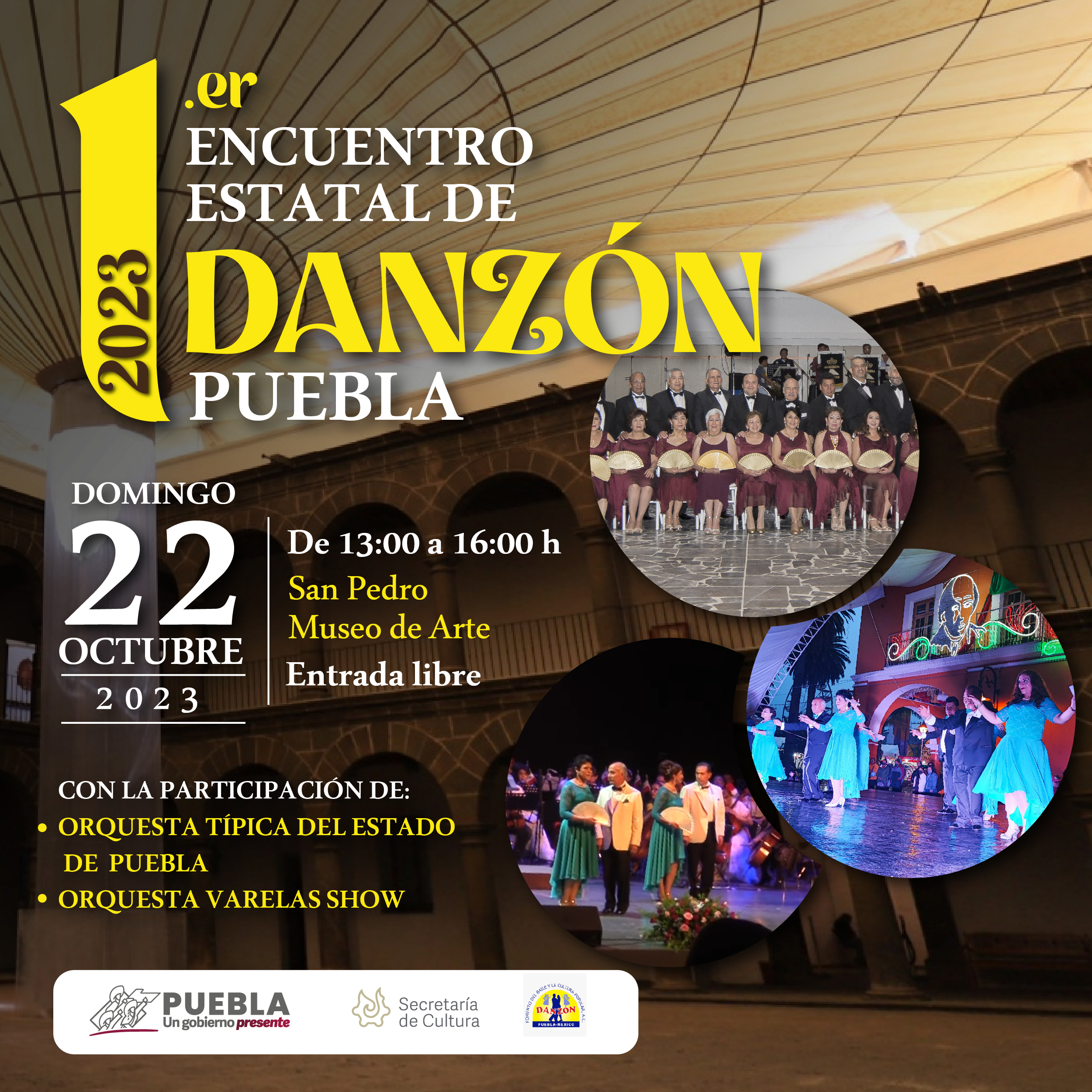 ¡Primer Encuentro Estatal de Danzón Puebla 2023!