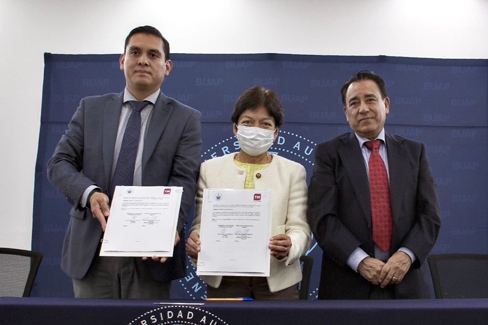 BUAP y Trefilados Inoxidables de México firman convenio de colaboración para educación dual
