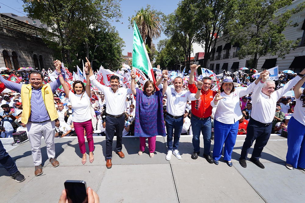 Xóchitl Gálvez promete nueva era de prosperidad para México en cierre de campaña en Puebla