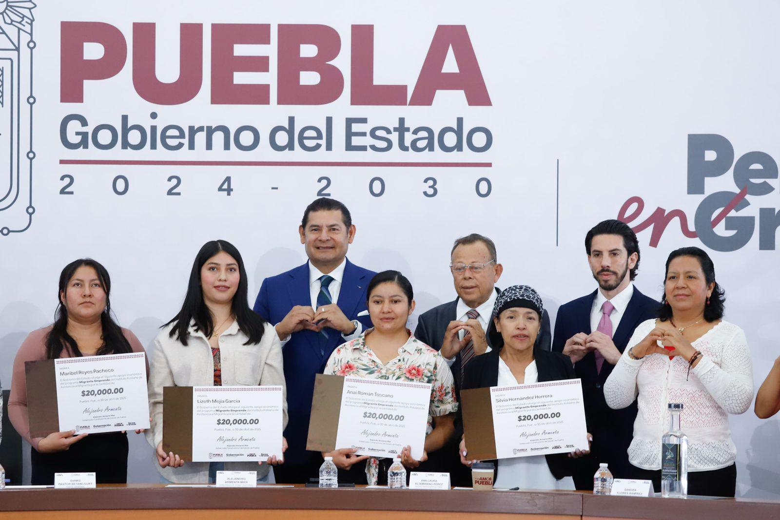 Migrante Emprende transforma vidas en Puebla