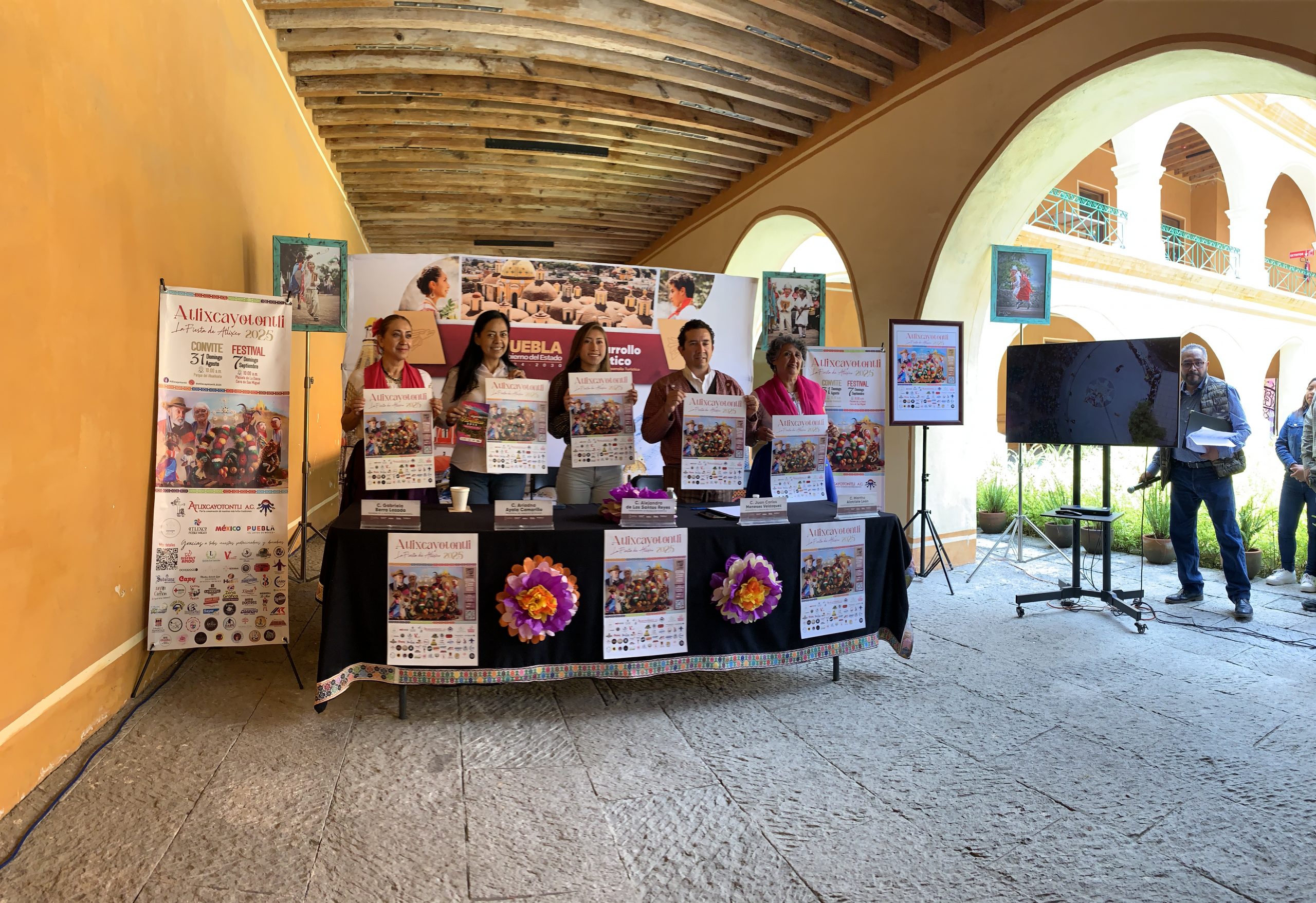 Presentan Atlixcayotontli 2025: tradición viva que une a Puebla