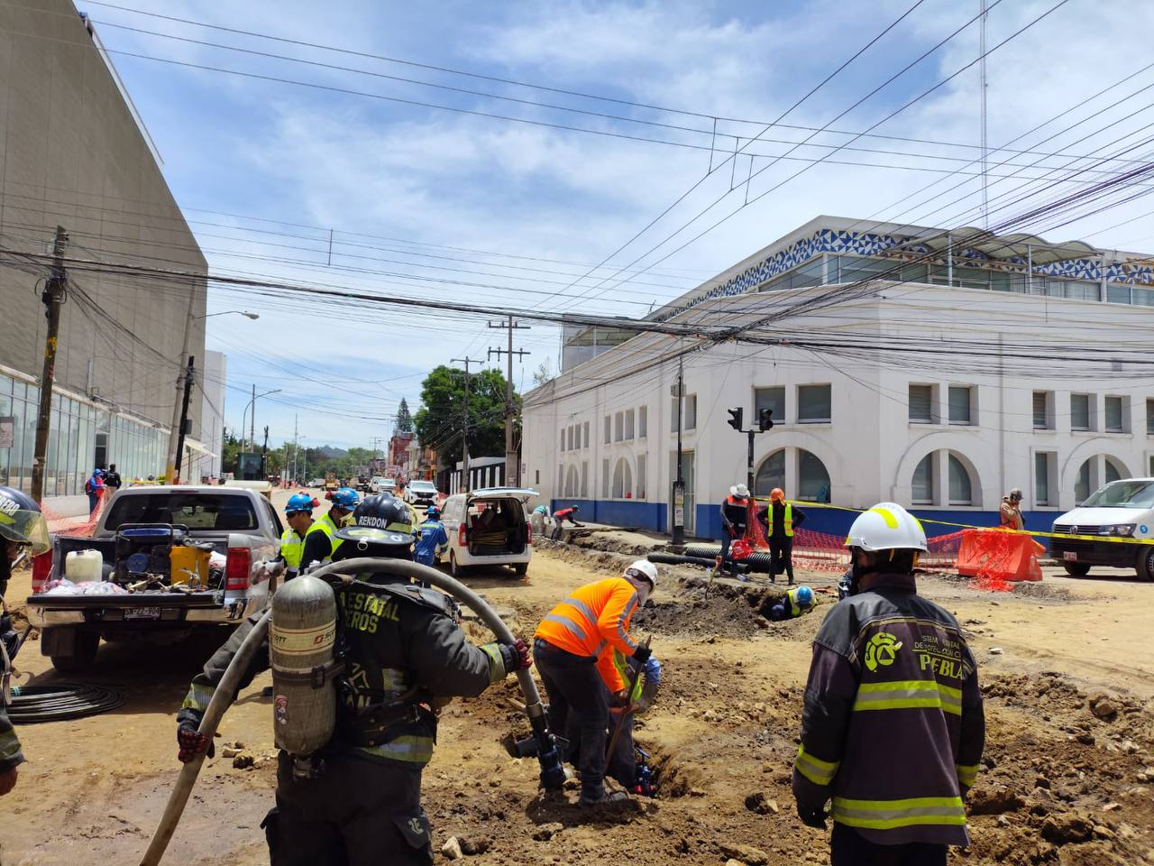 Fuga de gas en Puebla: 1,200 evacuados sin lesionados