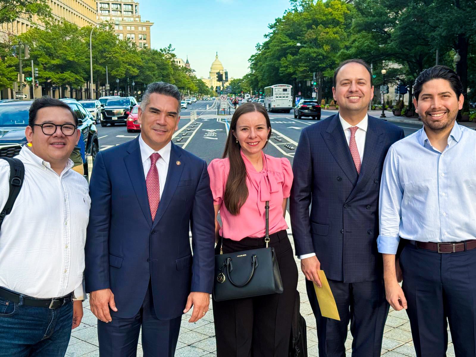 Alejandro Moreno desde Washington: “No permitiremos una narcodictadura en México”