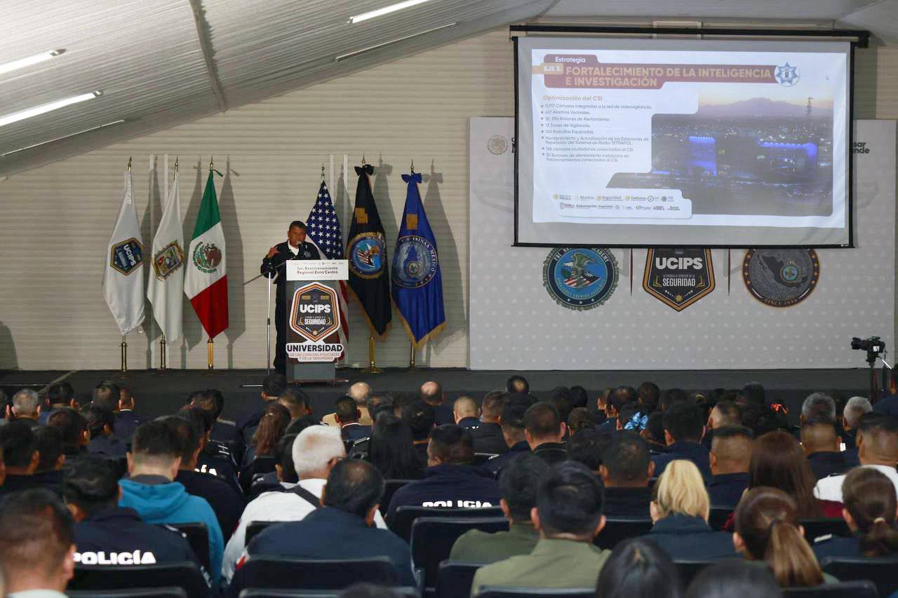 Puebla fortalece profesionalización policial con apoyo del FBI y 10 países