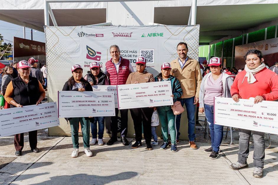 “Tu Crédito Imparable” impulsa mil 22 negocios poblanos
