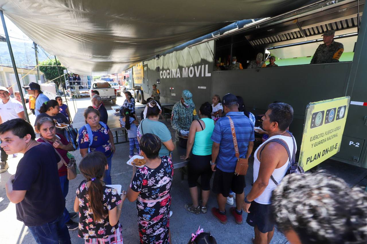Fuerzas federales refuerzan apoyo a familias de la Sierra Norte