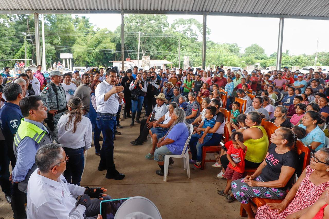 Gobierno refuerza apoyo en comunidades afectadas por lluvias