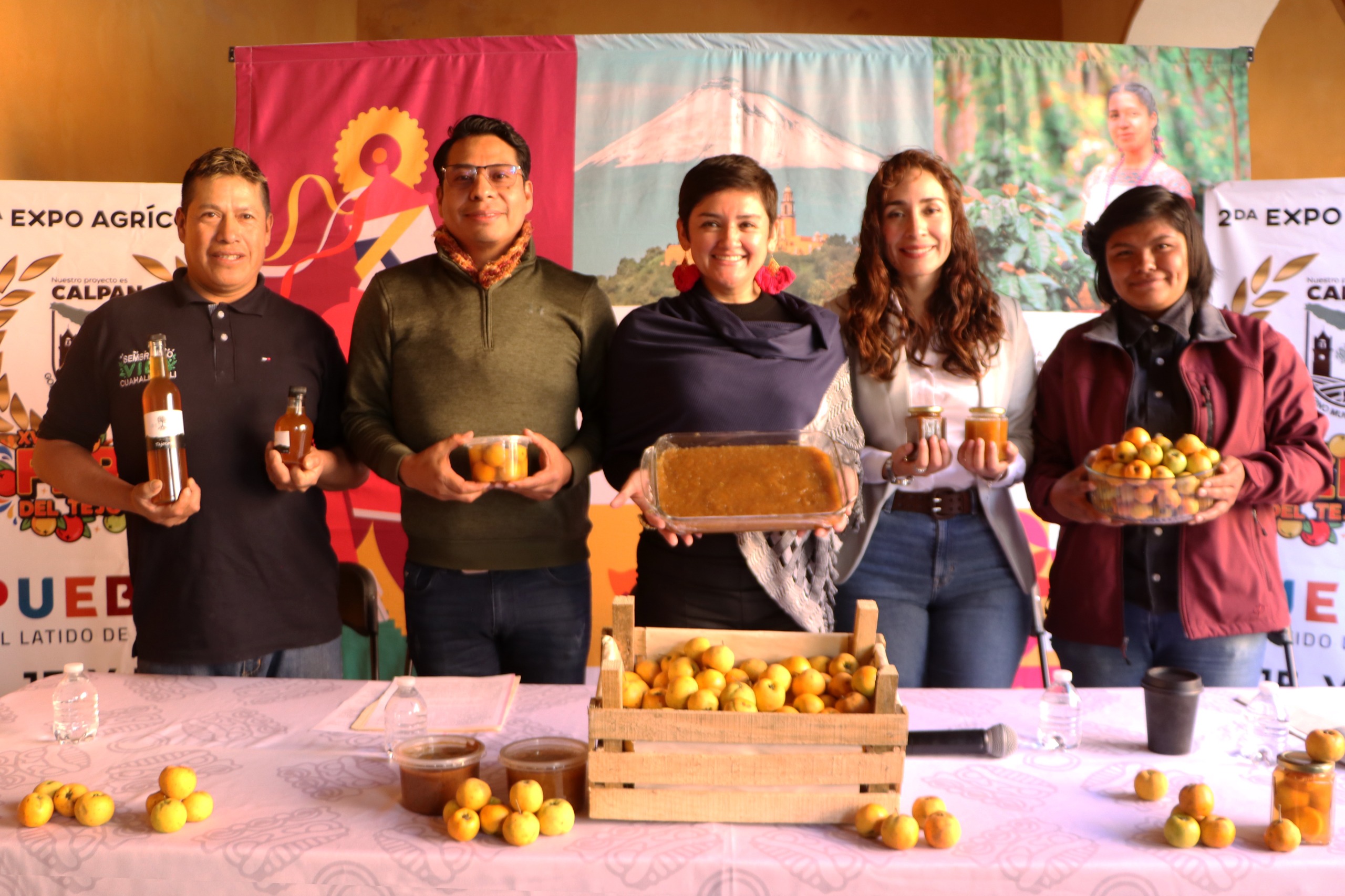 Calpan celebra Feria del Tejocote y Expo Agrícola 2025