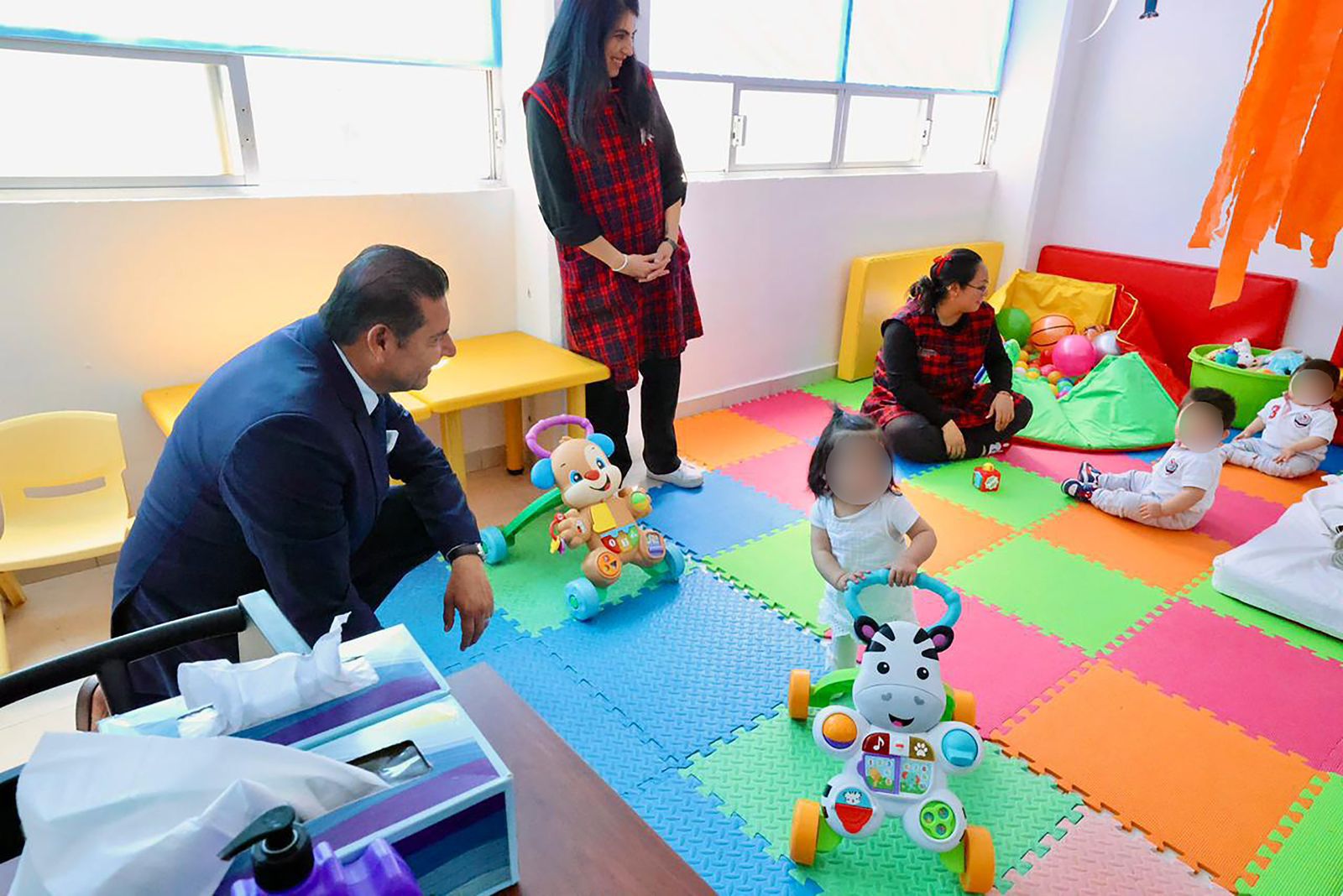 Reabre estancia infantil del ISSSTEP con nuevas áreas