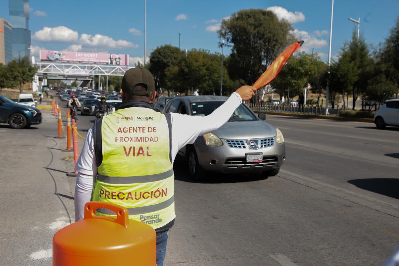 Refuerzan control de velocidad en avenidas de Puebla